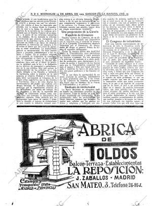 ABC MADRID 15-04-1925 página 10