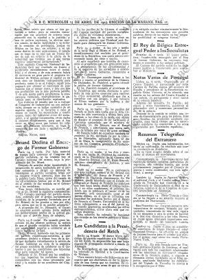 ABC MADRID 15-04-1925 página 11