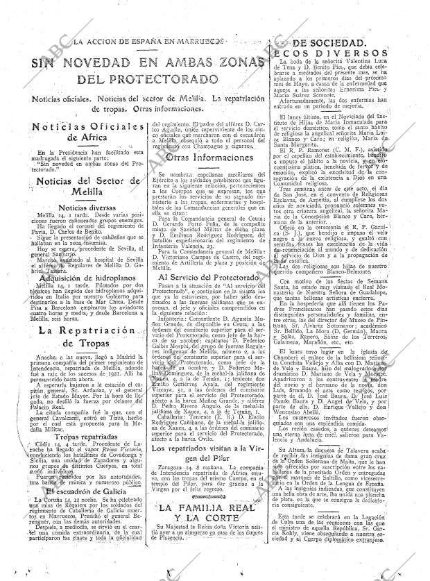 ABC MADRID 15-04-1925 página 19