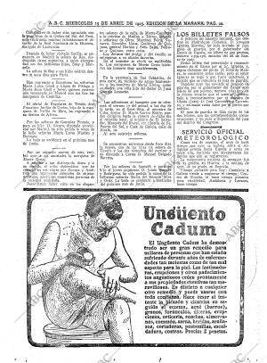 ABC MADRID 15-04-1925 página 20