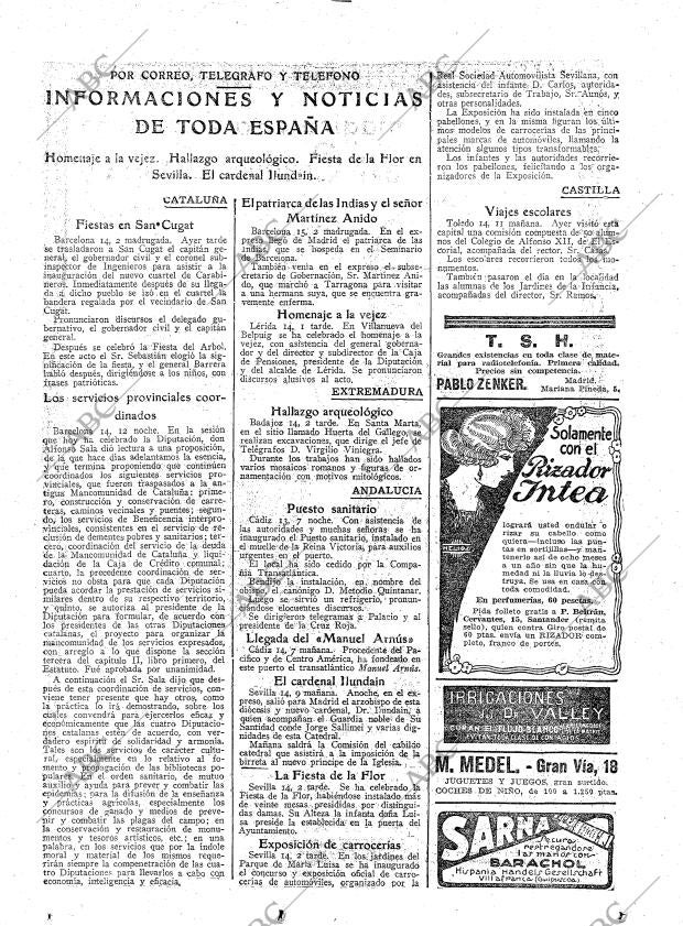 ABC MADRID 15-04-1925 página 27
