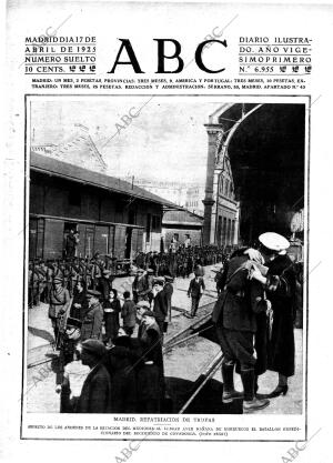 ABC MADRID 17-04-1925 página 1