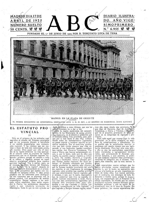 ABC MADRID 17-04-1925 página 3