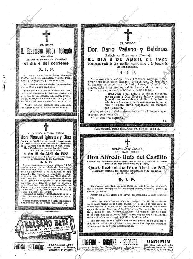 ABC MADRID 17-04-1925 página 33