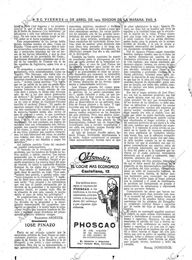 ABC MADRID 17-04-1925 página 8