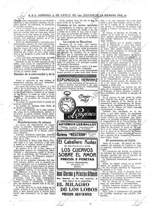ABC MADRID 19-04-1925 página 20