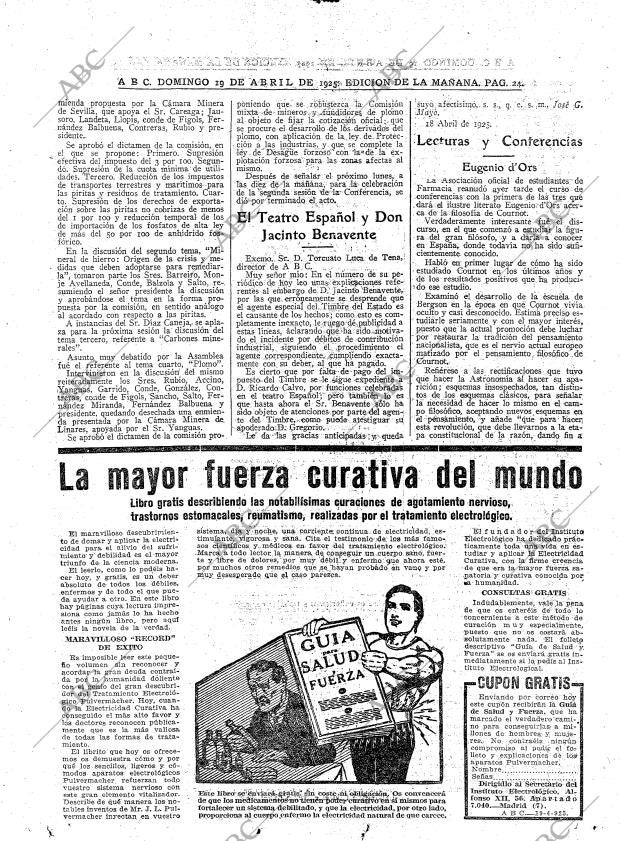 ABC MADRID 19-04-1925 página 24