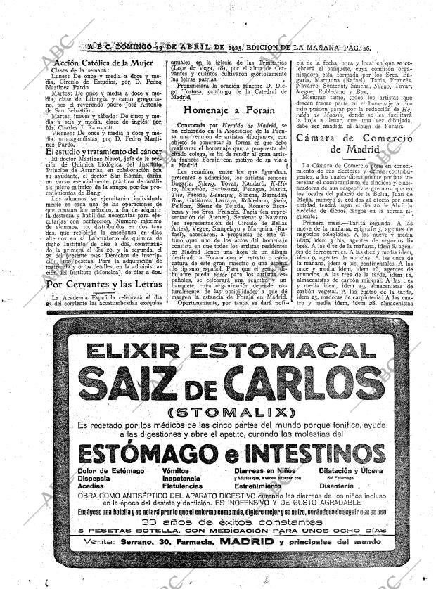 ABC MADRID 19-04-1925 página 26
