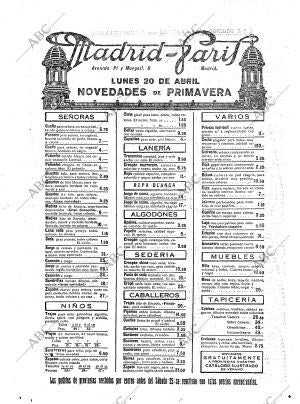 ABC MADRID 19-04-1925 página 28