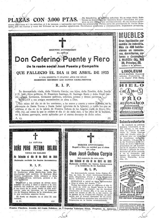ABC MADRID 19-04-1925 página 45