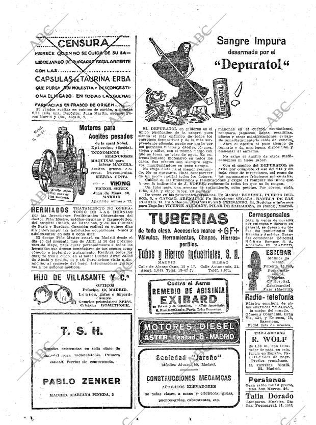ABC MADRID 19-04-1925 página 52