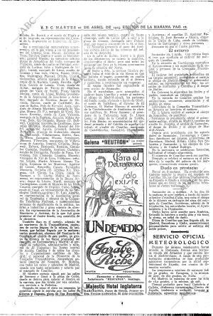 ABC MADRID 21-04-1925 página 10