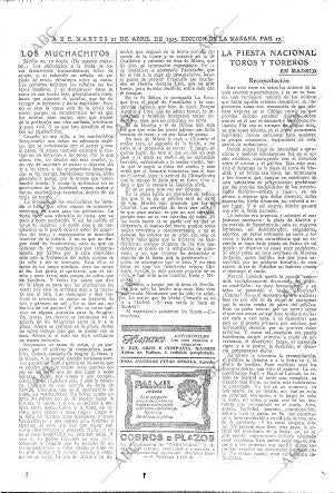 ABC MADRID 21-04-1925 página 17