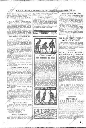 ABC MADRID 21-04-1925 página 22