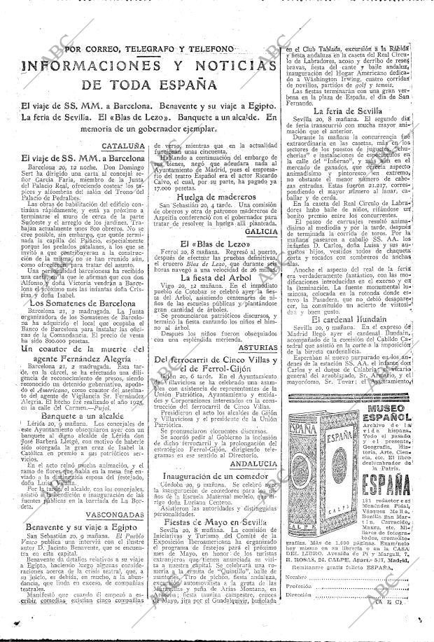 ABC MADRID 21-04-1925 página 23