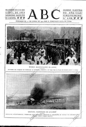 ABC MADRID 21-04-1925 página 3