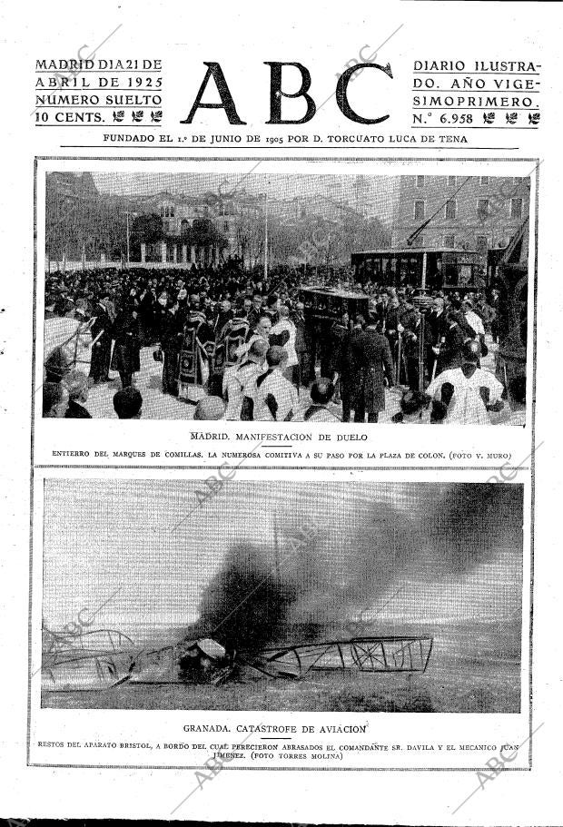 ABC MADRID 21-04-1925 página 3