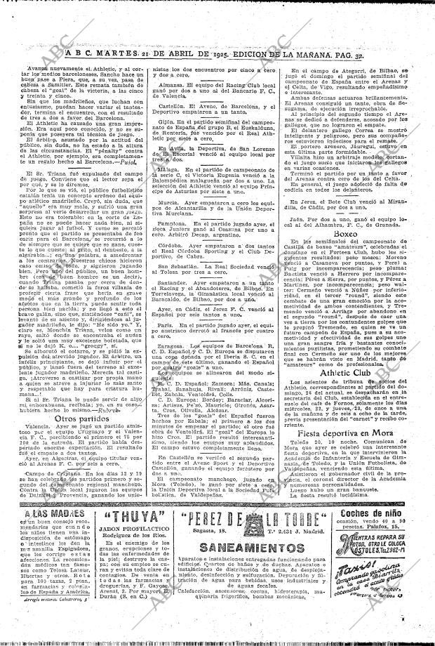 ABC MADRID 21-04-1925 página 32
