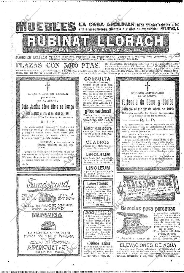ABC MADRID 21-04-1925 página 36
