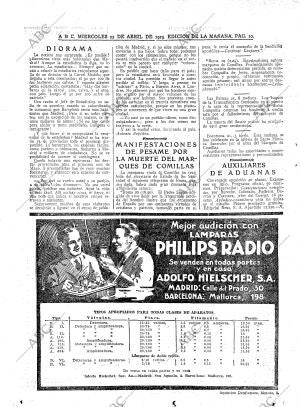 ABC MADRID 22-04-1925 página 10