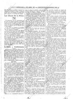 ABC MADRID 22-04-1925 página 17