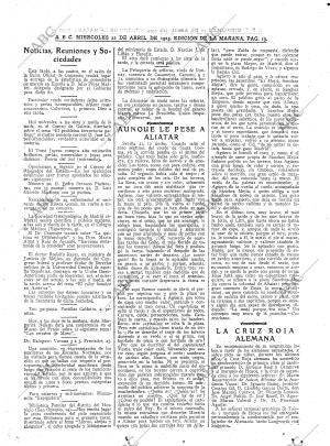 ABC MADRID 22-04-1925 página 19