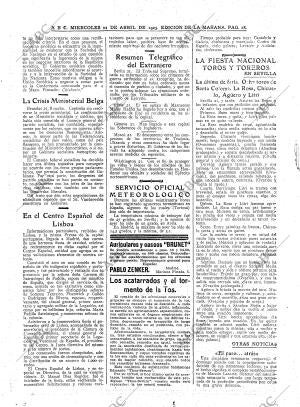 ABC MADRID 22-04-1925 página 28