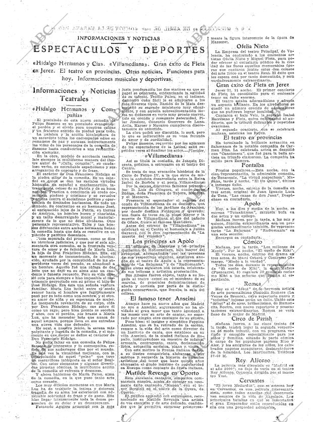 ABC MADRID 22-04-1925 página 29