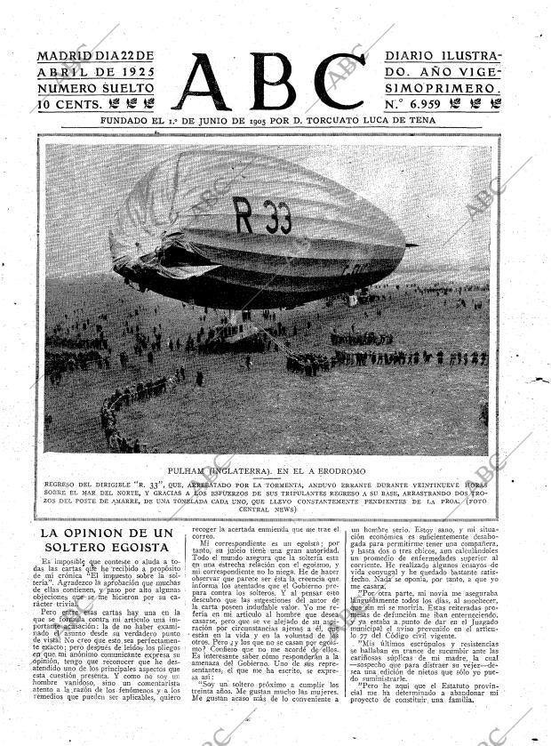 ABC MADRID 22-04-1925 página 3