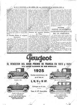 ABC MADRID 23-04-1925 página 10