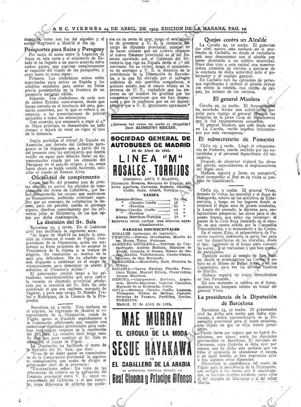 ABC MADRID 24-04-1925 página 12
