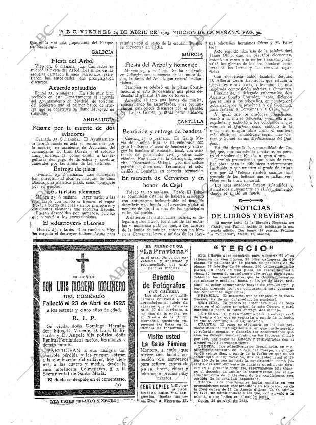 ABC MADRID 24-04-1925 página 30