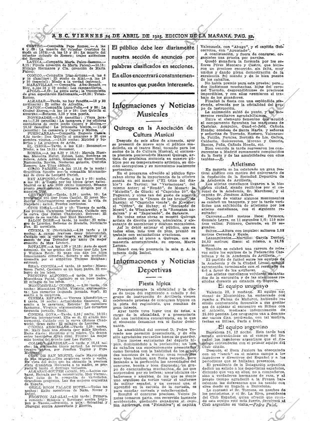 ABC MADRID 24-04-1925 página 32