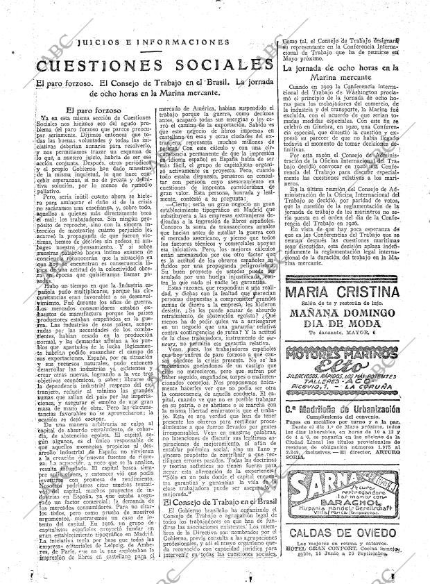 ABC MADRID 25-04-1925 página 20