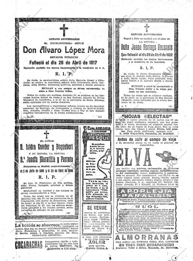 ABC MADRID 25-04-1925 página 36