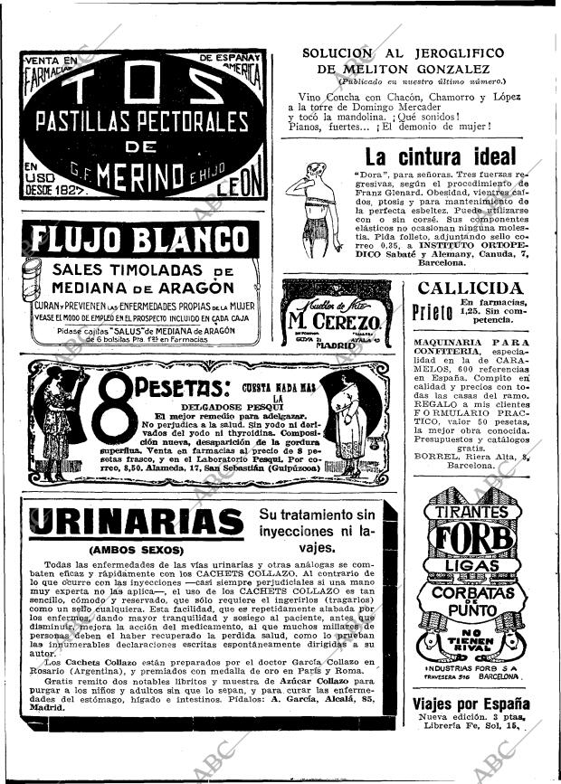 BLANCO Y NEGRO MADRID 26-04-1925 página 12