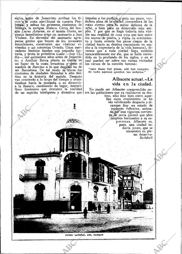 BLANCO Y NEGRO MADRID 26-04-1925 página 30