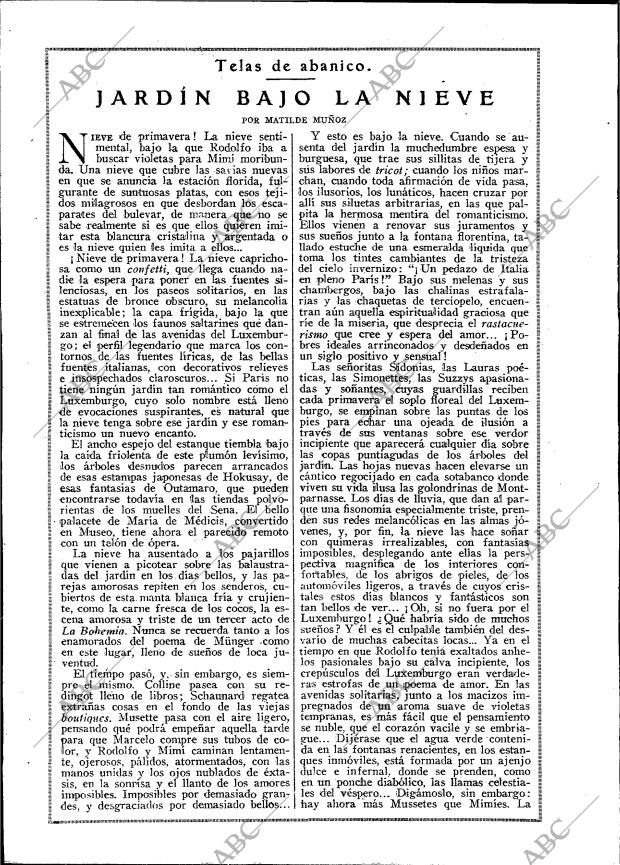 BLANCO Y NEGRO MADRID 26-04-1925 página 44