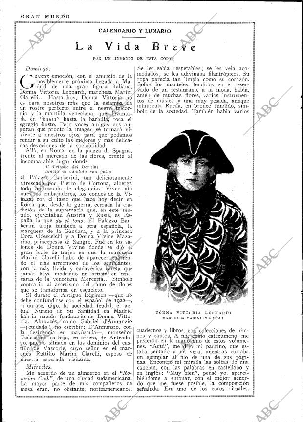 BLANCO Y NEGRO MADRID 26-04-1925 página 94