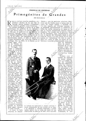 BLANCO Y NEGRO MADRID 26-04-1925 página 96