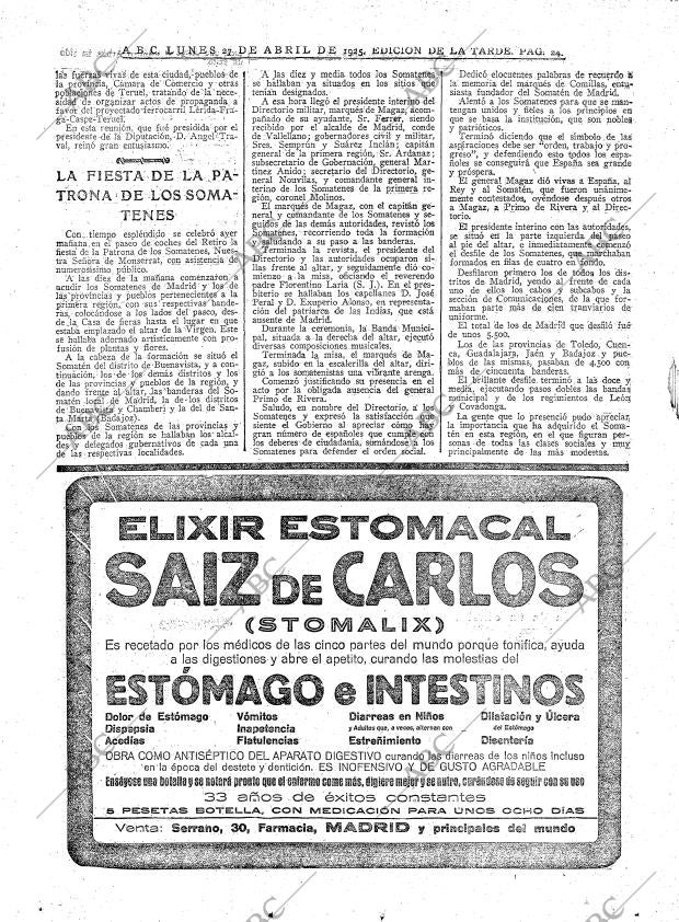 ABC MADRID 27-04-1925 página 26