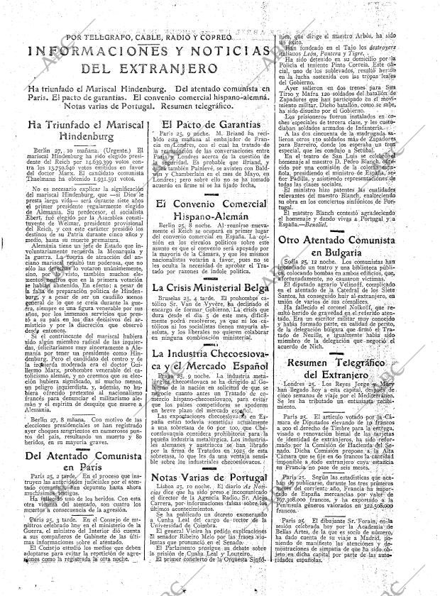 ABC MADRID 27-04-1925 página 27