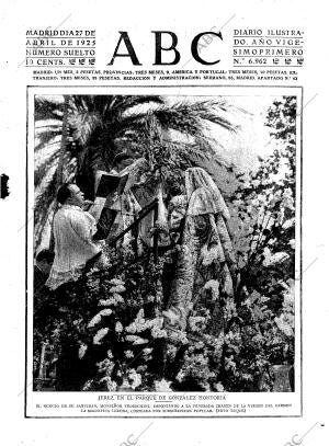 ABC MADRID 27-04-1925 página 3