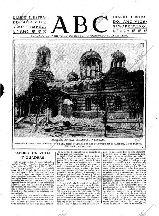 ABC MADRID 27-04-1925 página 5