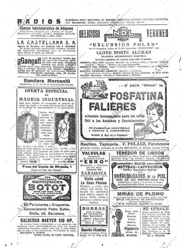 ABC MADRID 29-04-1925 página 38