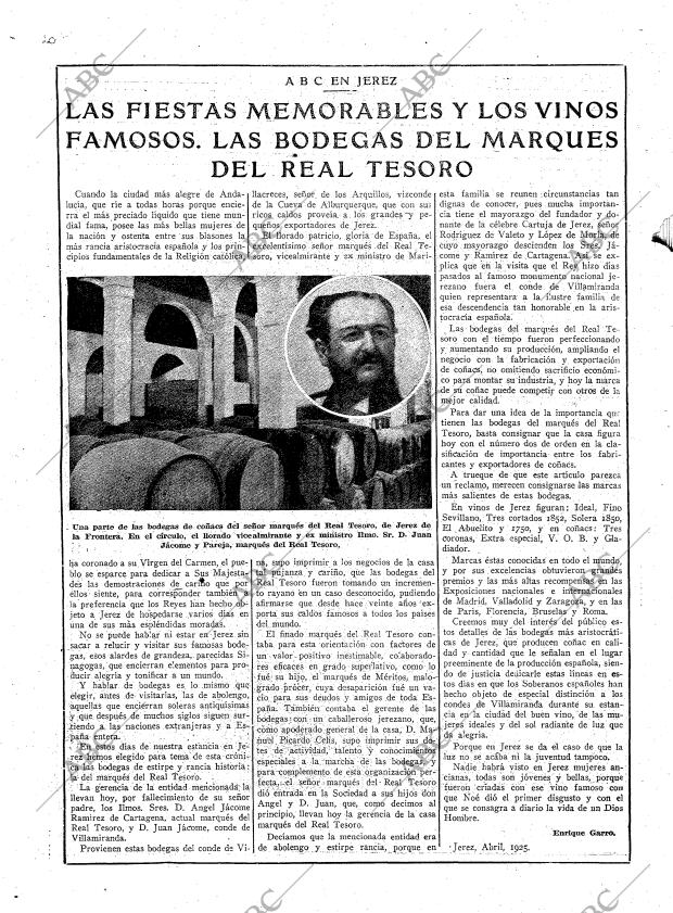 ABC MADRID 29-04-1925 página 4