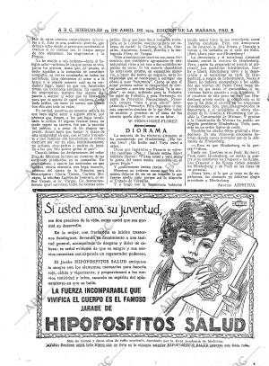 ABC MADRID 29-04-1925 página 8