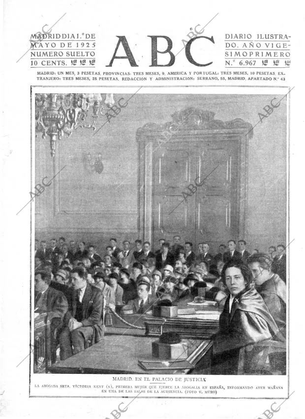 ABC MADRID 01-05-1925 página 1