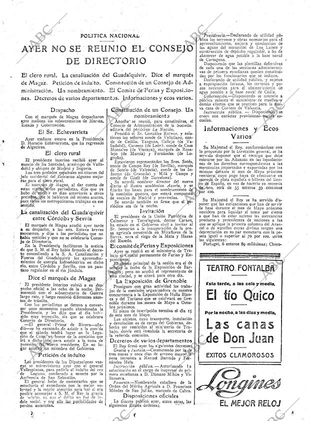 ABC MADRID 01-05-1925 página 11