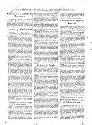 ABC MADRID 01-05-1925 página 14